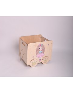 Ящик для игрушек Девочка с мороженым 46х36 5х35 см Pema kids
