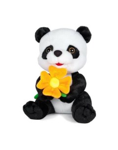 Мягкая игрушка Панда с Цветочком 20 см Maxitoys