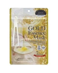 Маска с экстрактом золота Gold Essence Mask 7 шт Japan gals