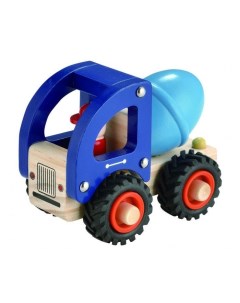 Деревянная игрушка Игрушечная машинка Бетономешалка Magni