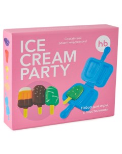 Набор для игры с пластилином Ice cream party Happy baby