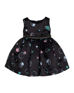 Baby Нарядное платье с орнаментом для девочки Изумруд 219GPGBC2502 Gulliver