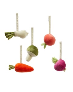 Подвесная игрушка Игрушки для развивающего коврика Овощи серия Bistro Kid's concept