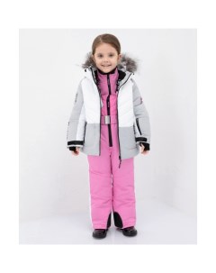 Куртка зимняя с функциональным дизайном для девочки 220FGC4102 Gulliver