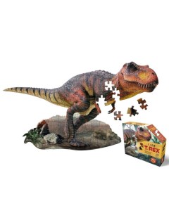 Пазл контурный Тираннозавр 100 деталей Madd capp