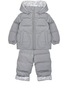 Комплект куртка и брюки серый детский Herno