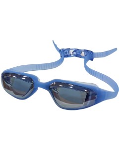 Очки для плавания зеркальные взрослые E39695 голубой Sportex