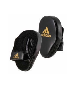 Лапы Curved Speed Mesh Coach Mitts черно золотые adiSBAC014 Adidas