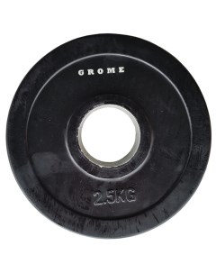 Диск олимпийский обрезиненный D 51 2 5 кг WP013 Grome fitness
