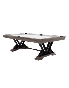 Бильярдный стол для пула Vienna 8 ф, с плитой 55.325.08.2 silver mist Rasson