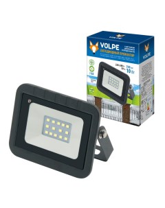 Уличный светодиодный прожектор Uniel ULF Q512 10W DW Sensor Volpe