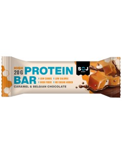 Протеиновый батончик Protein Bar Соленая карамель в молочном шоколаде 50 г Soj