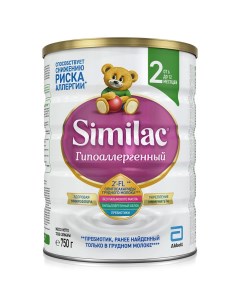 Смесь молочная Similaс ГА2 6 12 месяцев 750 г Similac
