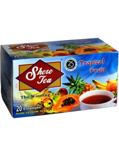 Чай черный Тропические фрукты 20х2 г Shere tea
