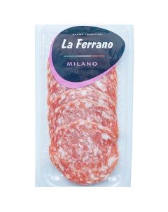 Колбаса сыровяленая Milano нарезка 70 г La ferrano