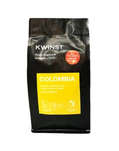Кофе зерновой Colombia 500 г Kwinst