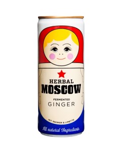 Лимонад Herbal Moscow bio имбирь 250 мл Mama lemonades