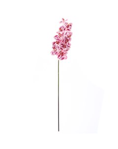 Искусственный цветок Орхидея фаленопсис бело фиолетовая 86 см Litao
