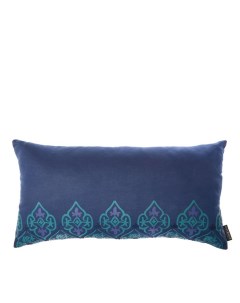 Подушка декор paisley темно синяя 30х60см Riverdale