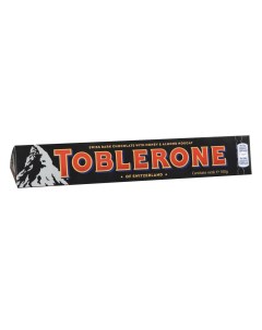 Шоколад темный с медово миндальной нугой 10 100 г Toblerone