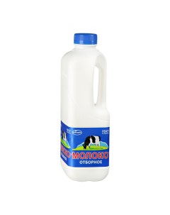Молоко отборное пастеризованное 3 4 4 5 900 мл Экомилк