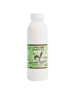 Кефирный продукт термостатный из цельного козьего молока 450 г Деревенская жизнь