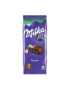 Шоколад молочный с фундуком 90 г Milka