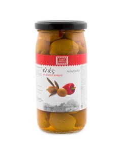 Оливки с красным перцем 360 г Just greece