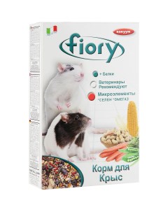 Корм Ratty для крыс 850 г Fiory