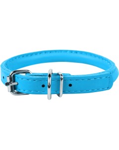 Ошейник Glamour круглый для длинношерстных собак 8 мм 25 33 см Синий Collar
