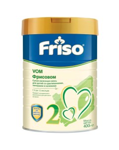Смесь молочная Фрисовом 2 с пребиотиком 400 г Friso