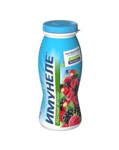 Напиток кисломолочный лесные ягоды 1 2 100 мл Имунеле