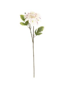 Искусственный цветок Георгина кремовая 60 см Litao
