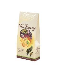 Чай зеленый Имбирный апельсин 100 г Teaberry