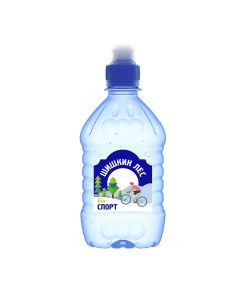 Вода питьевая Спорт негазированная 0 4 л Шишкин лес