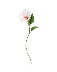 Искусственный цветок Гибискус белый 70 см Litao