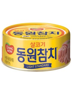 Тунец консервированный в масле 100 г Dongwon
