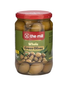 Оливки зеленые Цельные с косточкой 700 г The mill