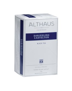 Чай Darjeeling Castelton черный 20 пакетиков Althaus
