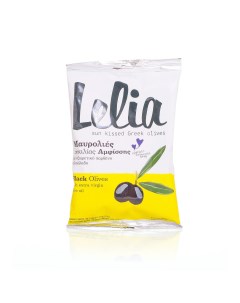 Оливки с косточкой черные натуральные в оливковом масле 275 г Lelia