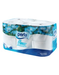 Бумага туалетная perla maxi fleur 3 слоя 12 рулонов Wepa lucca