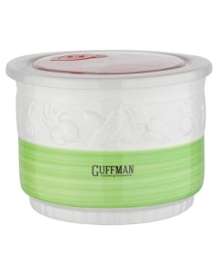 Контейнер пищевой Ceramics 1 5 л зеленый Guffman
