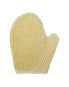 Мочалка рукавичка Хлопковый шенилл Beauty format
