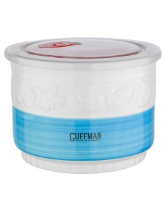 Контейнер пищевой Ceramics 1 5 л синий Guffman