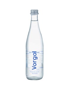 Вода природная газированная 0 5 л в стекле Vorgol