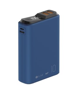 Внешний аккумулятор QS 10 темно синий Olmio