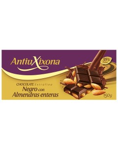 Шоколад темный миндаль 150 г Antiu xixona
