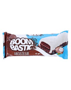 Шоколадный батончик в кокосовой стружке 40 г Boombastic