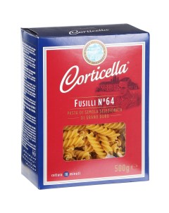 Макаронные изделия Fusilli 64 Спирали 500 г Corticella