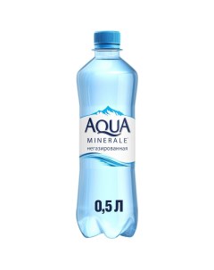 Вода негазированная 500 мл Aqua minerale